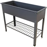 Esschert Design Hochbeet L 100 x 80 x 80 cm Anthrazit