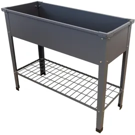 Esschert Design Hochbeet L 100 x 80 x 80 cm Anthrazit