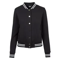 URBAN CLASSICS College Sweatshirt Jacke Black XS