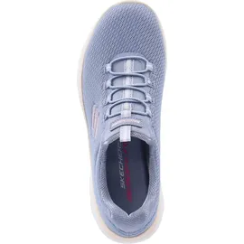 SKECHERS Slipper Sportlich in Blau 42