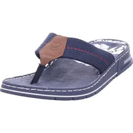 Rieker Herren 21280 Flipflop, Blau, 41 EU