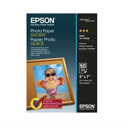 Epson Fotopapier Glossy 13x18cm (50 vel)