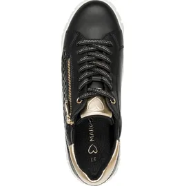 Marco Tozzi M2370142 Damen Wechselfußbett Schwarz/Gold 41