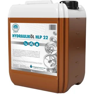 Hydrauliköl HLP 22 ISO VG 22 nach DIN 51524 Teil 2 (5 Liter) für Holzspalter geeignet