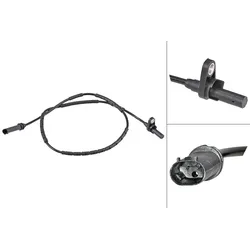 f.becker_line Sensor, Raddrehzahl rechts  für STANDARD AUTOMOBILE BMW 61109 34356784619 10111498