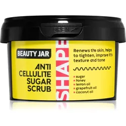 Beauty Jar Shape Körper-Peeling mit Zucker gegen Zellulitis 250 g