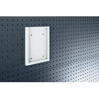 BOTT Prospekthalter A4 B224xT20xH302 mm für Lochplatten für Lochplatten