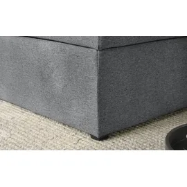 Möbel Kraft Boxspringbett 147 x 104 cm H3 Grau