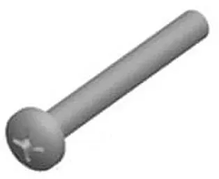 Schrauben für Drumm-Geminy Produkte (Schraubenausführung: M6 x 80 mm - Velourschrom)