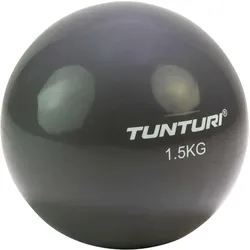 Tunturi fitnessball 13 cm 1.5 kg Vinyl grau SCHWARZ NO SIZE