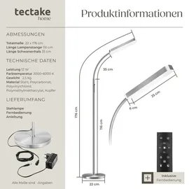 Tectake Prisma 12 W Silber