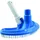 mediPool Bodenabsauger Basis Oval blau Teleskopstange