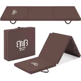 BnB sports Premium Tri-Folding Thick Gymnastic Mat & Home Sports,