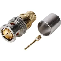 HICON BNC1.6/7.3HD BNC-Steckverbinder Stecker, gerade 75Ω 1St.