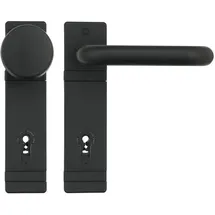 N/H Drückergarnitur Wechselgarnitur Knopf/Drücker Schwarz