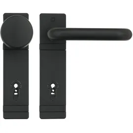 N/H Drückergarnitur Wechselgarnitur Knopf/Drücker Schwarz