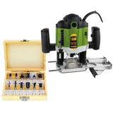 PROCRAFT POB1700 Oberfräse 1200 Watt 6 - 8 mm + Zubehör