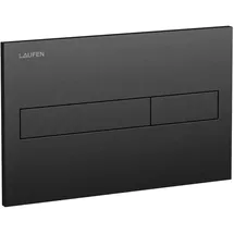 Laufen AW1 Betätigungsplatte Schwarz Matt