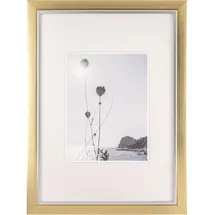 WALTHER+ DESIGN Bilderrahmen Modern Gold 21x29,7 cm 2er Set