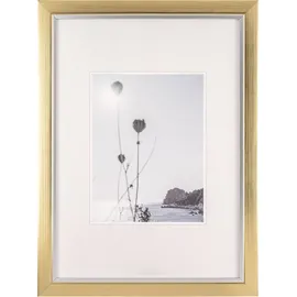 WALTHER+ DESIGN Bilderrahmen Modern Gold 21x29,7 cm 2er Set