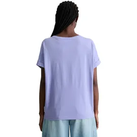 Marc O'Polo Marc OߴPolo DENIM aus Organic Cotton", Damen, T-Shirt Bio-Baumwolle relaxed fit, Lila soft hibiscus, S - S