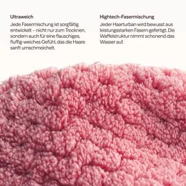Waschies Handtuchset 2-tlg. pink/rosa
