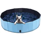 BURI Hundepool Hundepool Schwimmbecken Swimmingpool Badewanne Faltbar Kinderpool POOL