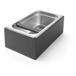 HENDI Kaffeesatz-Abklopfbehälter, 275x175x(H)110mm
