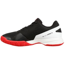 Wilson Rush Pro Jr L Sneaker, Black/White Red, EU