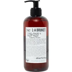 L:A Bruket 242 Hand & Body Wash Elder Cosmos Natural certified 450ml