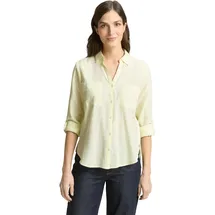 Tom Tailor Bluse mit Brusttaschen Gelb 38