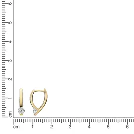 Celesta Creolen CELESTA gelb Gold one-size