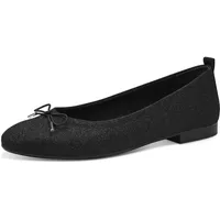 TAMARIS Woms Ballerina für Damen, schwarz, 40