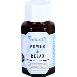 NATURAFIT Power & Relax Aschw.Rhod.OPC Q10 BVit.Mg 60 St.