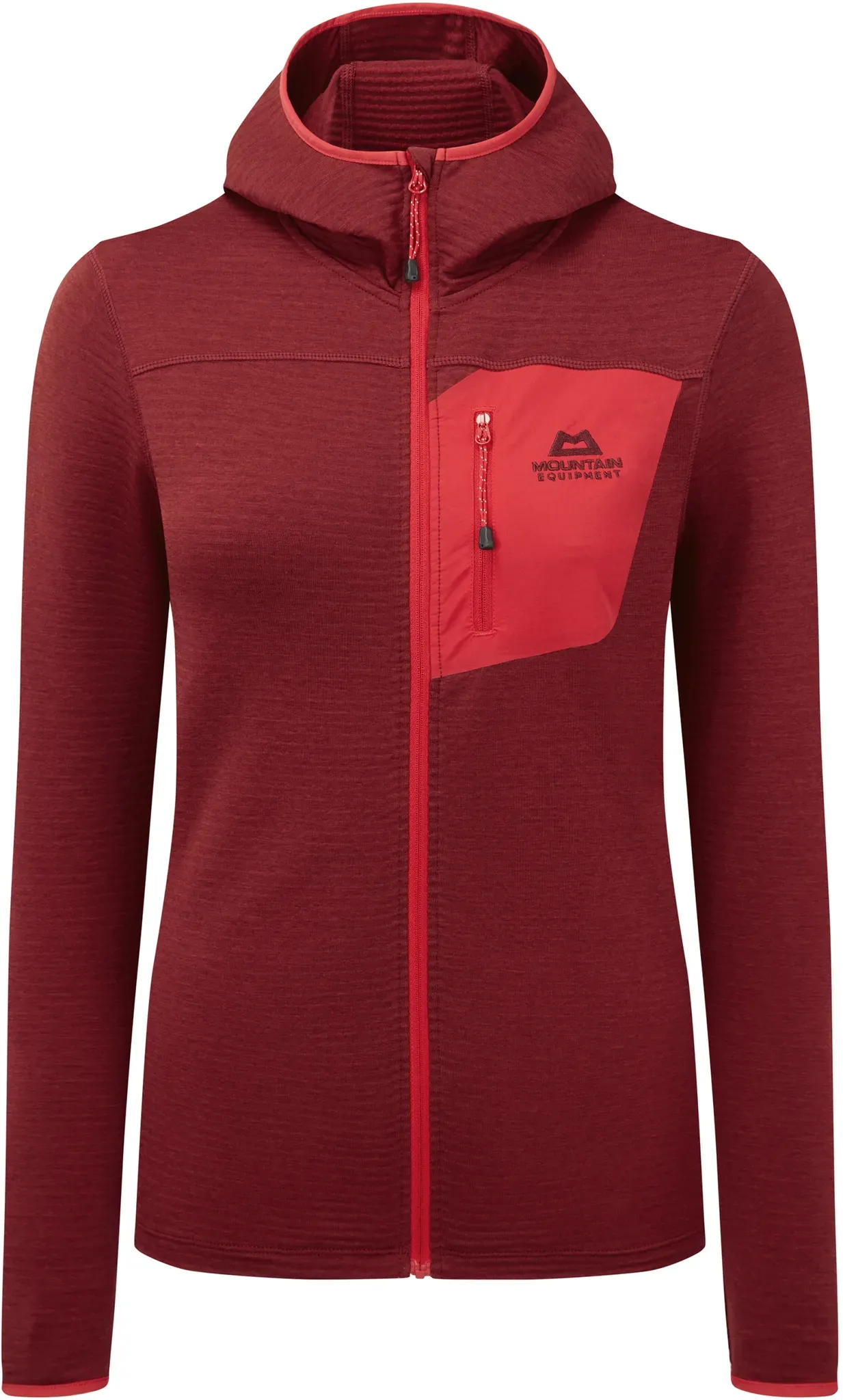 Mountain Equipment Lumiko Hooded Women's Jacket - Damen Fleecejacke - Rhubarb/Capsicum - 40