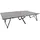 furnicato Doppelliege 193 x 125 x 40 cm Grau