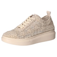 Mustang Sportliche Schnürschuhe für Herren, beige, Gr. 42 EU