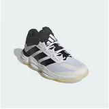 adidas Herren Handballschuhe Court Stabil, Größe 43 1⁄3 in Schwarz FTWWHT/CBLACK/FTWWHT