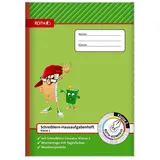 ROTH Hausaufgabenheft Kompass 2. Klasse liniert DIN A4 ohne Rand, 48 Blatt, 1 St.