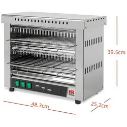 HR FAINCA FAINCA Elektrischer Industrietoaster T06SIN HR