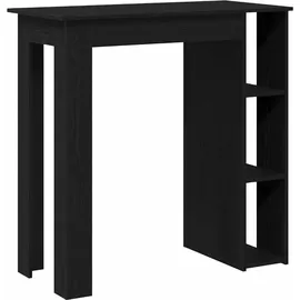 vidaXL Bartisch 102 x 50 x 103,5 cm Schwarz