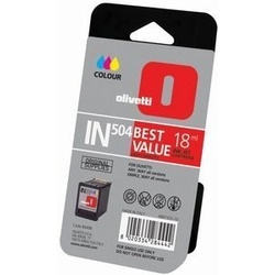 Original Olivetti Tinten Patrone IN504 (B0496) Tintendruckkopfpatrone Farbig