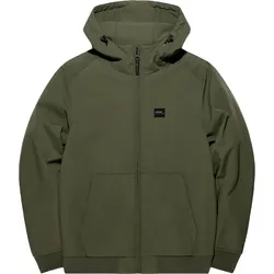 Vintage Industries Omega, Textiljacke wasserdicht - Dunkelgrün - XXL