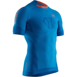 X-BIONIC Invent 4.0 Laufshirt Herren teal blue/kurkuma orange L
