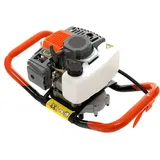 KRAFT&DELE | Erdlochbohrer, mit 4.41 kW, 8000rpm, Motor ohne Bohrkrone, Benzinmotor, Erdbohrer, Pfahlbohrer Motorerdbohrer, für saubere Bohrungen