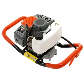 KRAFT&DELE | Erdlochbohrer, mit 4.41 kW, 8000rpm, Motor ohne Bohrkrone, Benzinmotor, Erdbohrer, Pfahlbohrer Motorerdbohrer, für saubere Bohrungen