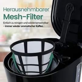 EMERIO Filterkaffeemaschine CME-125129.4 schwarz