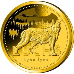 Die Goldprägung „Der Luchs"