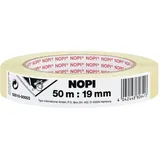 NOPI Malerkrepp 50 m x 19 mm