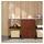 vidaXL Aufbewahrungsset für die Küche 2 Stk 120 x 50 x 92 cm Braun